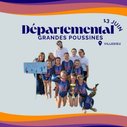 Compet Départementale Grandes Poussines 13.06.2026 - Villedieu-La-Blouère