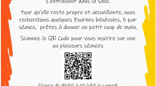 Inscription Ménage 2026.27
